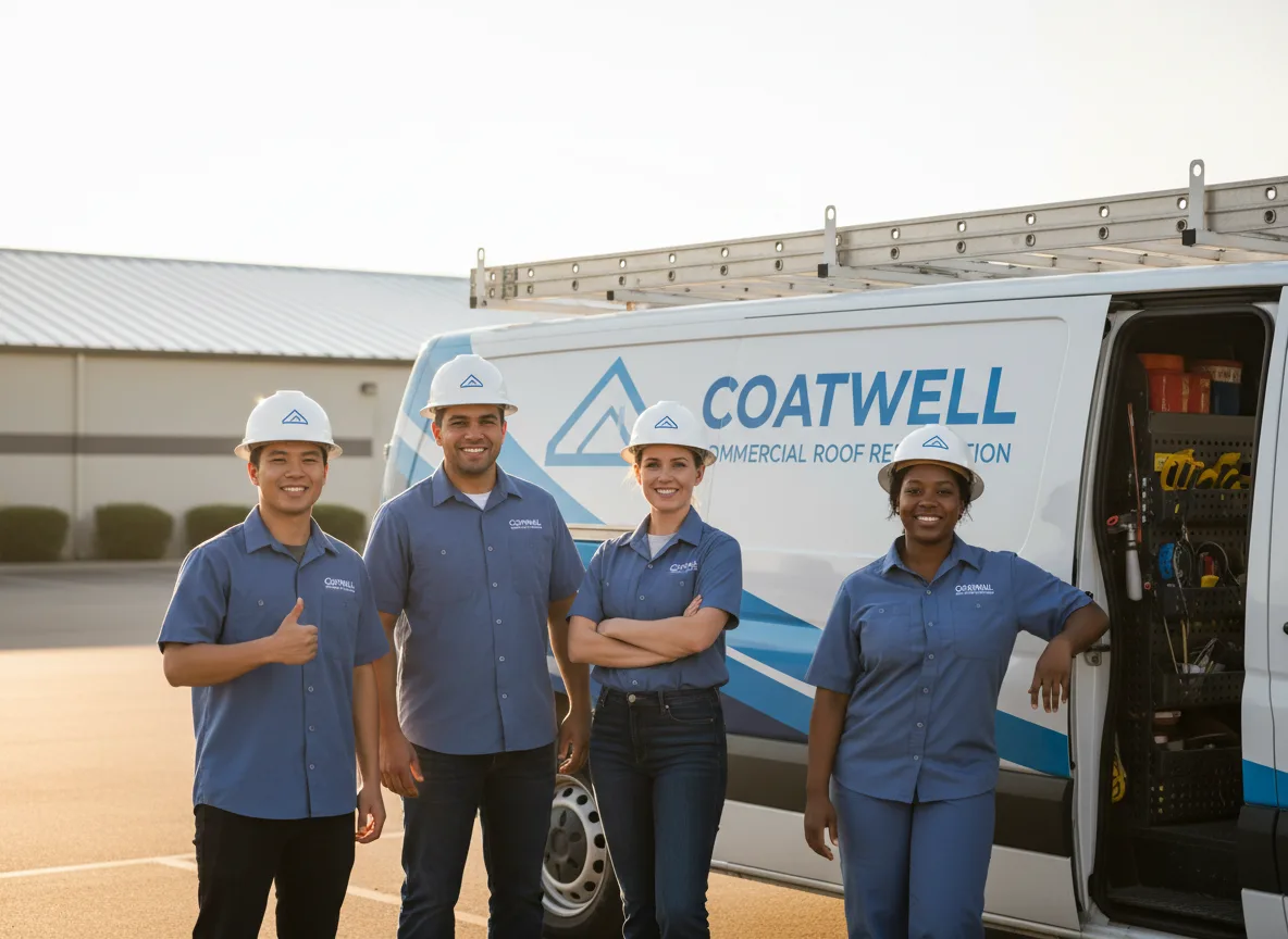 Commercial roof coating company in Oakesdale, WA